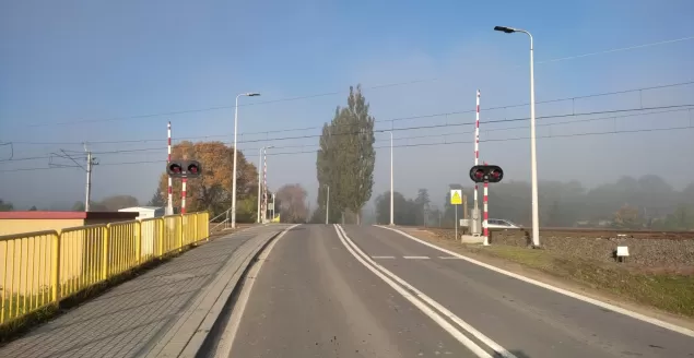 Przejazd kolejowy przy ul. Waryńskiego - 7.10.2022