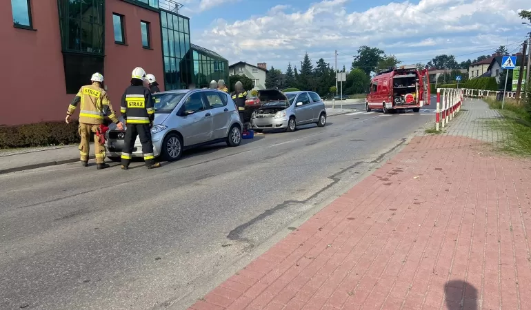 kolizja chybie bielska najechanie na tył