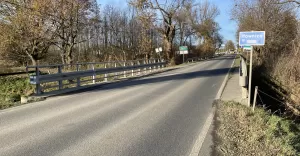 Most na Iłownicy w ciągu ul. Zabrzeskiej - 25.11.2024