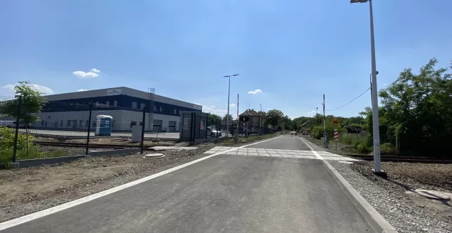 Przejazd kolejowy na ul. Barlickiego