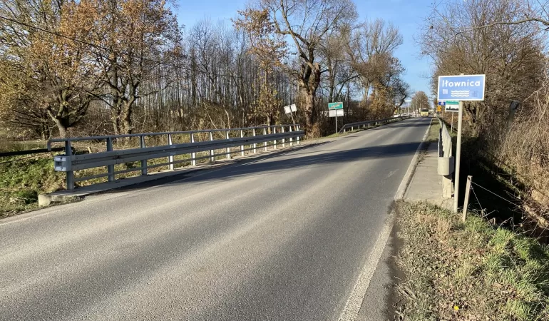 Most na Iłownicy w ciągu ul. Zabrzeskiej - 25.11.2024