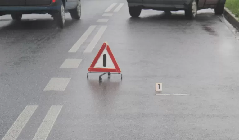 kolizja trójkąt