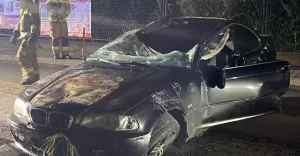 dachowanie bmw wypadek dankowice