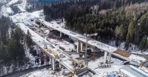 Budowa "obejścia Węgierskiej Górki" - 16.02.2023