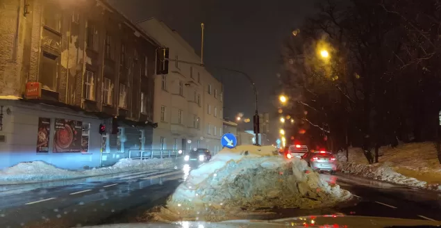 Zaspa śnieg