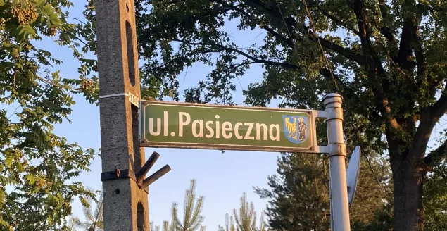 Ulica Pasieczna w Zabrzegu