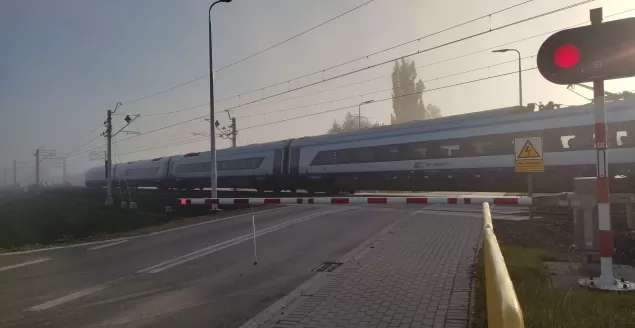 Przejazd kolejowy przy ul. Waryńskiego - 7.10.2022