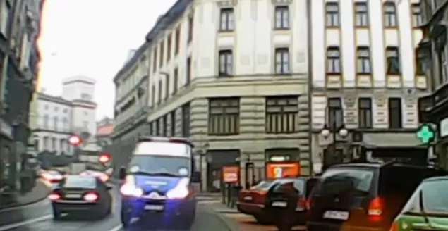 Pijany rowerzysta i reakcja policji