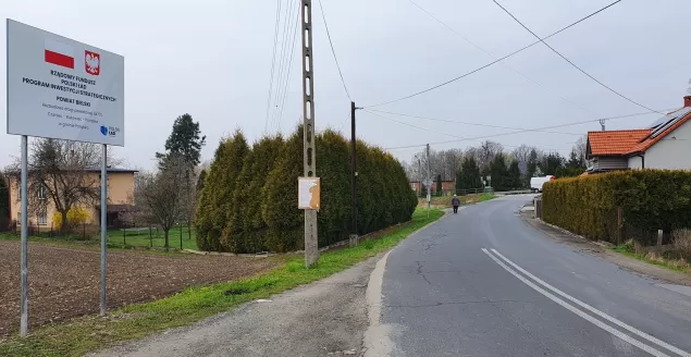 Droga z Czańca do Porąbki