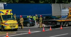 Interwencja służb ratunkowych na DK-1 w Czechowicach-Dziedzicach - 18.06.2025
