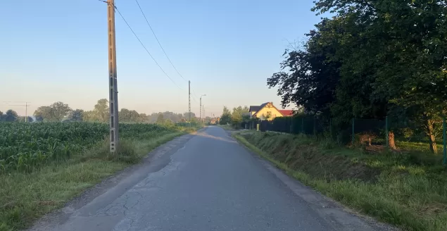 Ulica Pasieczna w Zabrzegu