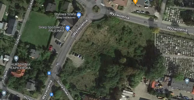 Teren, na którym zostanie przeprowadzona inwestycja