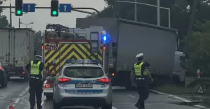 Poranna kraksa na DK-1 w Pszczynie - 11.06.2025