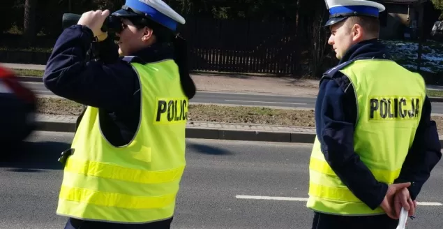 kontrola drogowa, policja