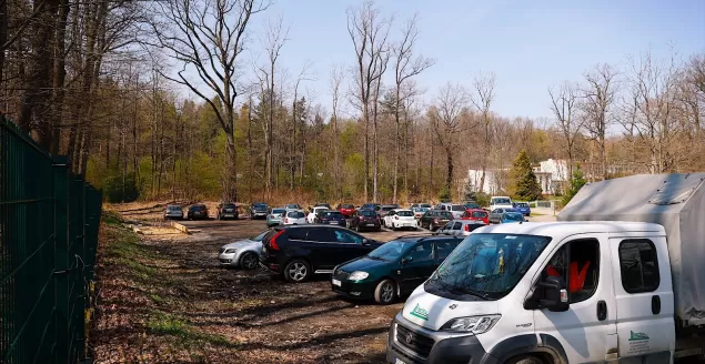 Parking przy ul. Pocztowej w Bielsku-Białej