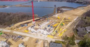 Budowa drogi ekspresowej S-1 - odcinek Oświęcim - Dankowice - 8.03.2023