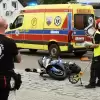 [FOTO] Wypadek motocyklistów w Kocierzu Moszczanickim. Interwencja LPR