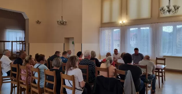 zebranie mieszkańcy osp ustroń polana