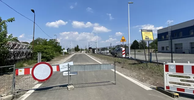 Przejazd kolejowy na ul. Barlickiego